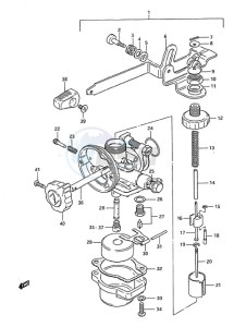 DT 2 drawing Carburetor