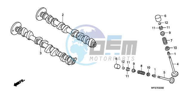 CAMSHAFT/VALVE