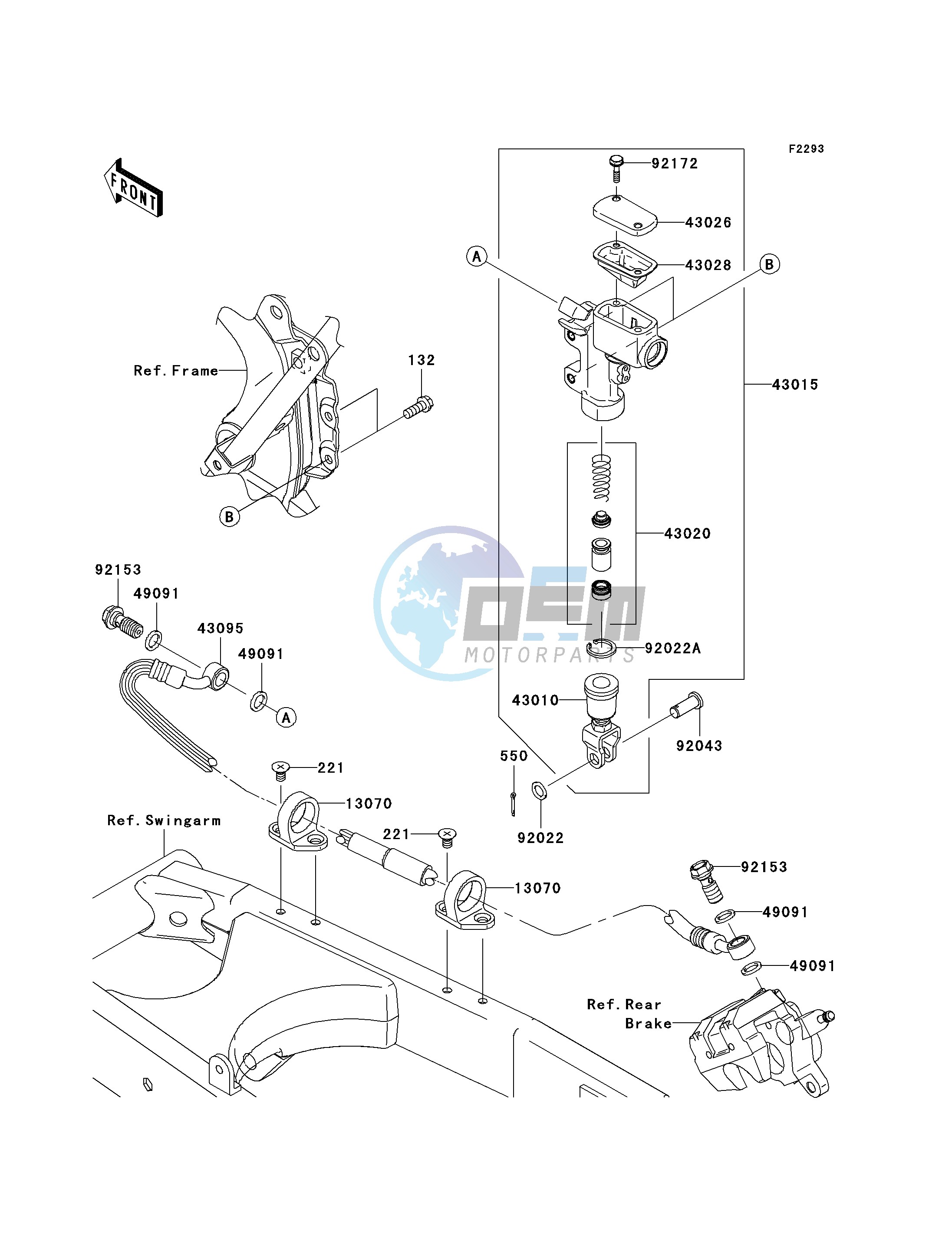 REAR MASTER CYLINDER