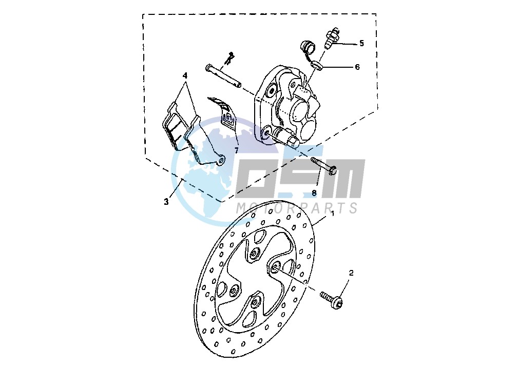 FRONT BRAKE CALIPER