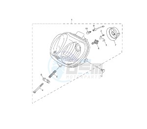 YN F NEO'S 4 50 drawing HEADLIGHT