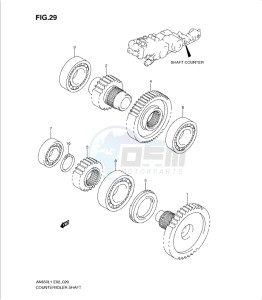 AN650 drawing SHAFT COUNTER/IDLER