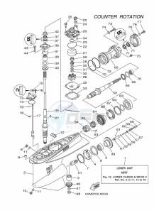 FL200BETX drawing PROPELLER-HOUSING-AND-TRANSMISSION-3