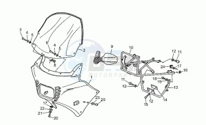 SP III 1000 drawing Windshield