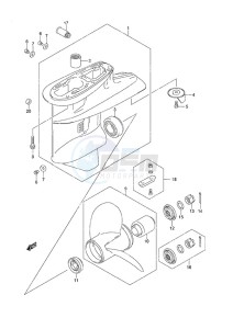 DF 40A drawing Gear Case