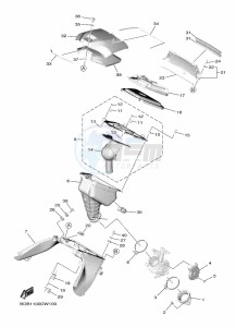 WR450F (BDB4) drawing INTAKE