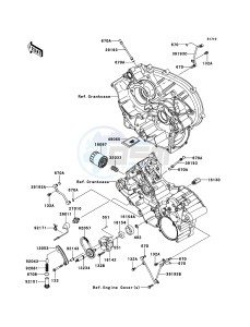 KVF650_4X4 KVF650FCF EU drawing Oil Pump