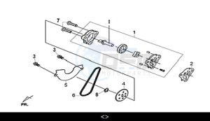 JOYRIDE 300 16 (LJ30W2-EU) (M2) drawing OIL PUMP ASSY