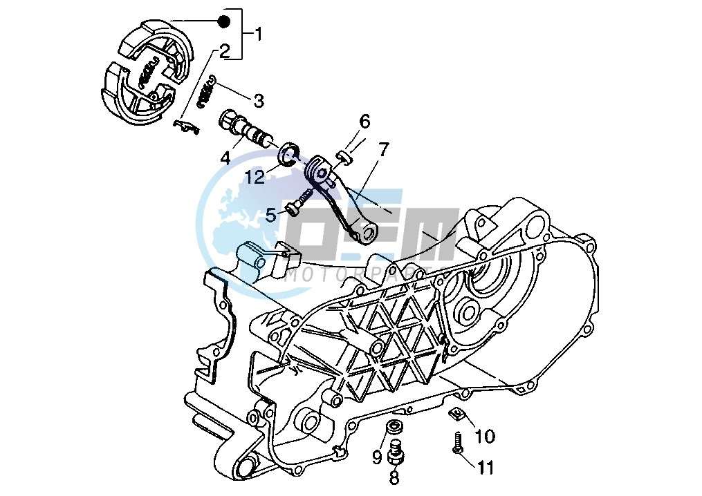 Rear brake