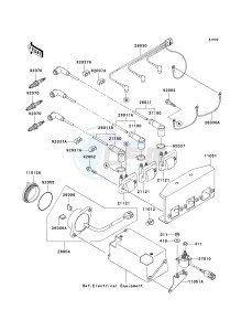 JT 1100 F [1100 STX D.I.] (F1-F2) [1100 STX D.I.] drawing IGNITION SYSTEM-- JT1100-F1- -