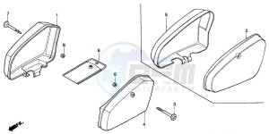 C90CW 70 drawing SIDE COVER