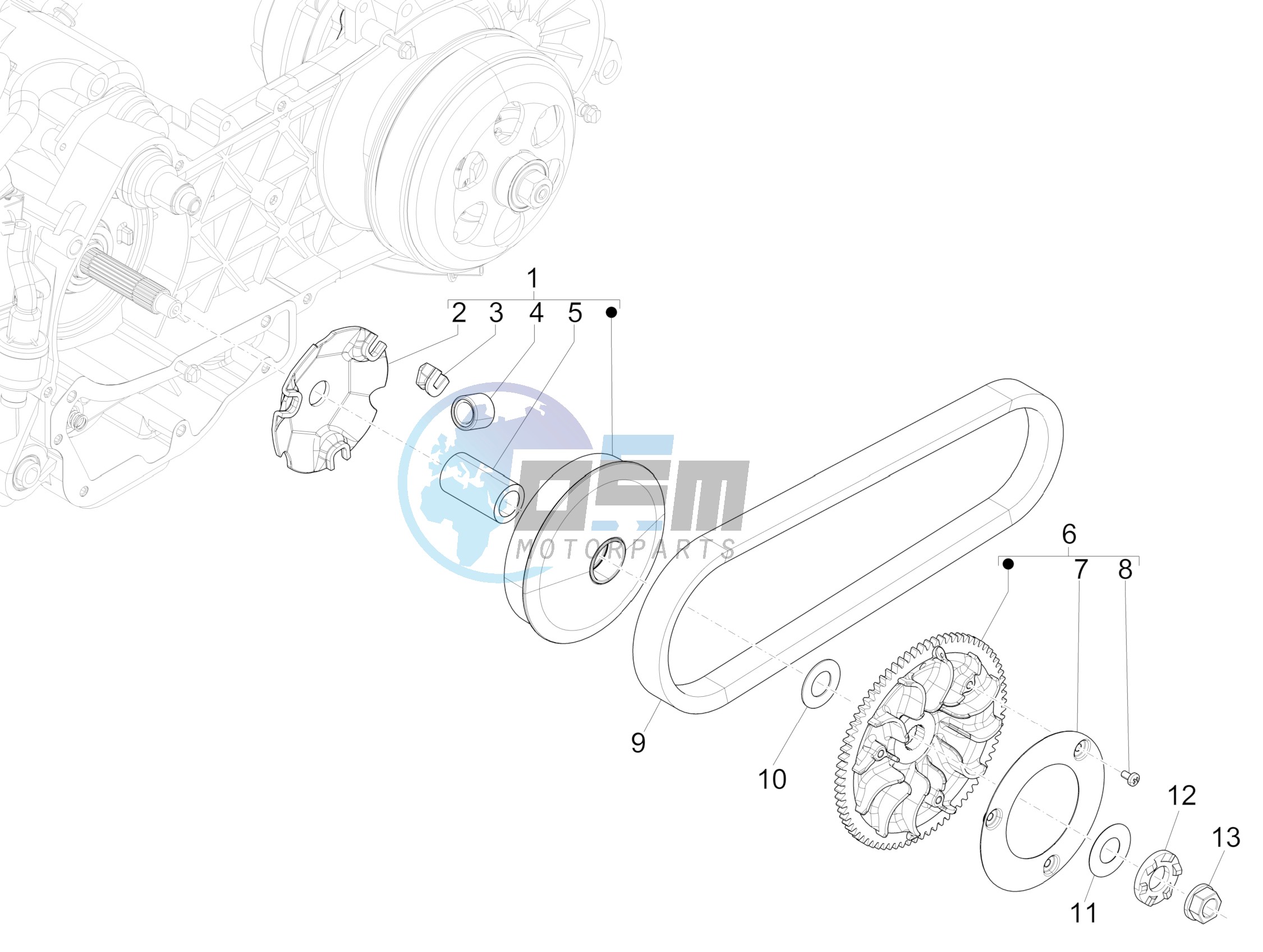 Driving pulley