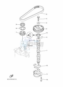 F50HEDL drawing OIL-PUMP