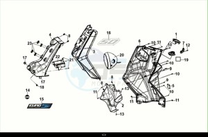 X'PRO 50 (XE05W4-EU) (E5) (M1) drawing FRONT COVER - FRONT INNER BOX