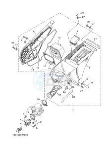 AG125 (BF81) drawing ADMISION INTAKE