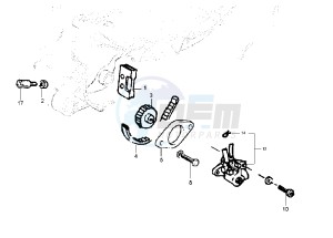 Runner PUREJET 50 drawing Oil pump