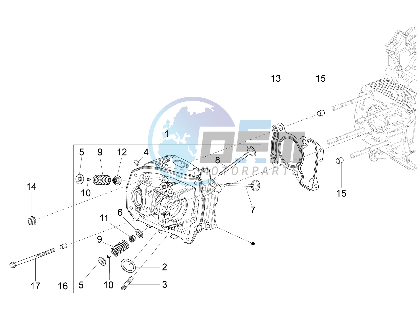 Cylinder head unit - Valve