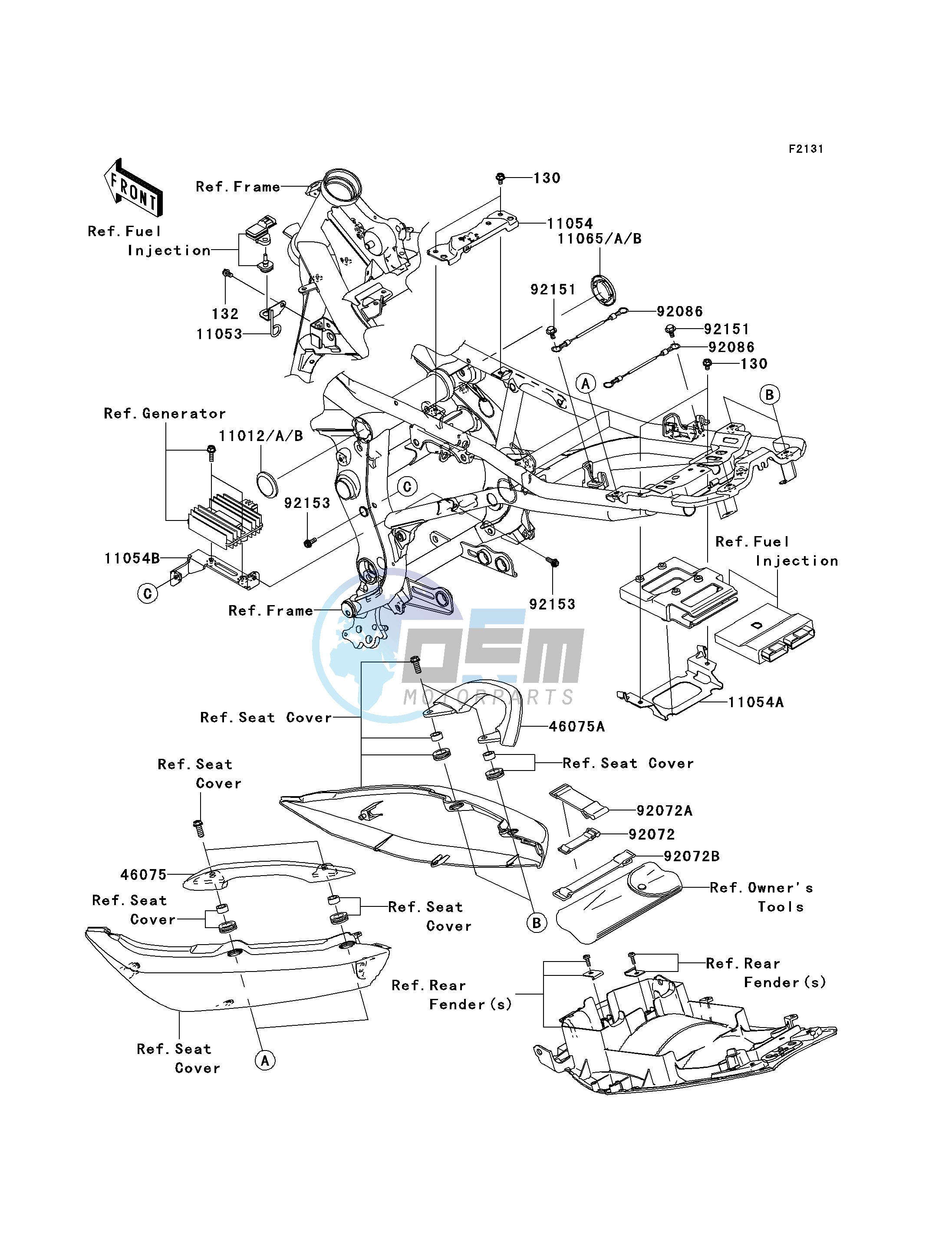 FRAME FITTINGS--  - JKAER650AAA035082- -