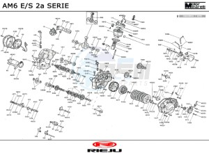 RS1-50-BLUE-YELLOW drawing ENGINE  AMS6 ES 2a Serie