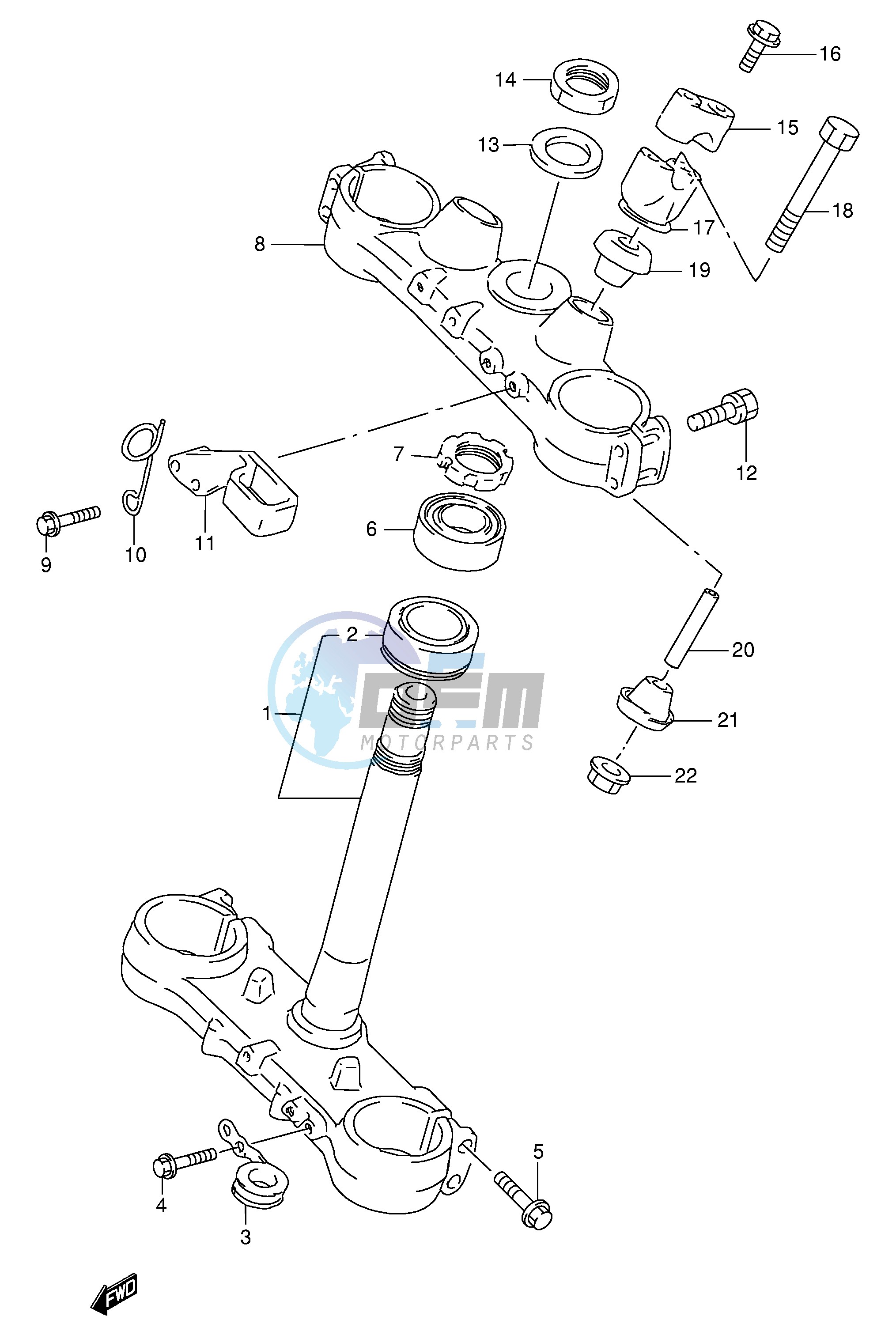 STEERING STEM