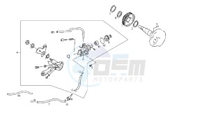 DFW - 50 CC VTHMA05A drawing OIL PUMP