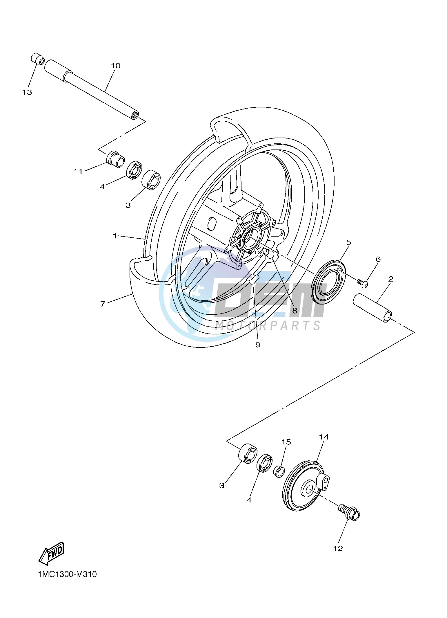 FRONT WHEEL