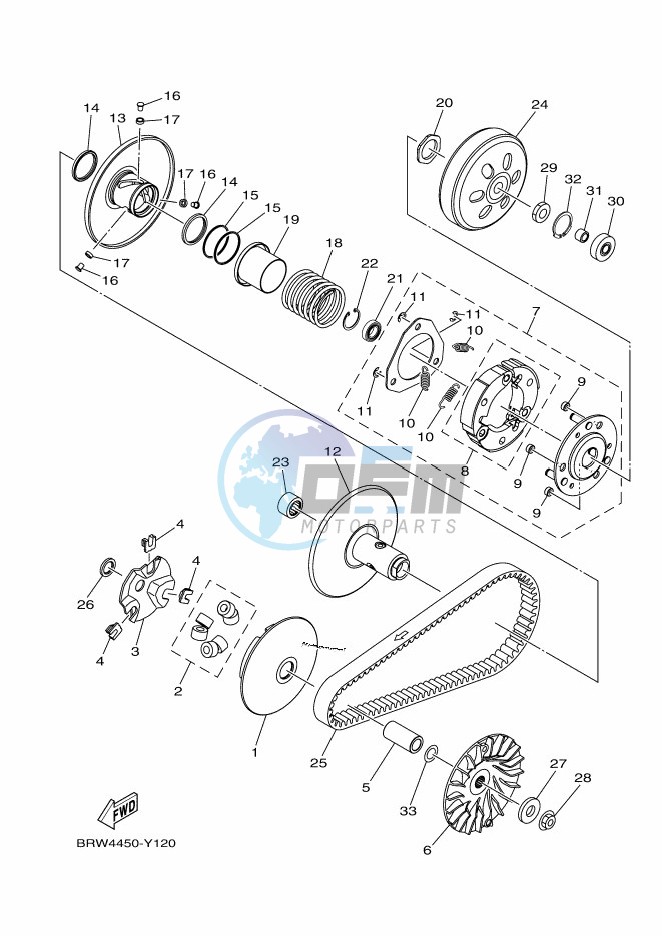 CRANKCASE COVER 1