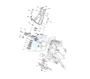 XP T-MAX 530 drawing STEERING