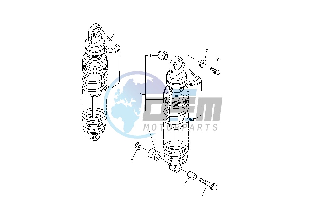 REAR SHOCK ABSORBER