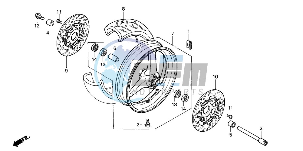 FRONT WHEEL (2)