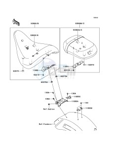 VN1700_CLASSIC_ABS VN1700FEF GB XX (EU ME A(FRICA) drawing Seat