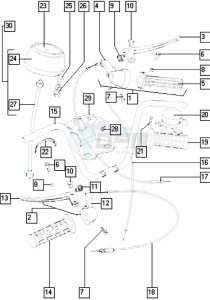 A3_S25 50 drawing Handlebar-grips-speedometer