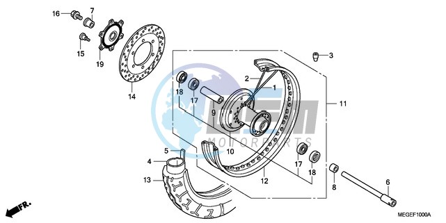 FRONT WHEEL