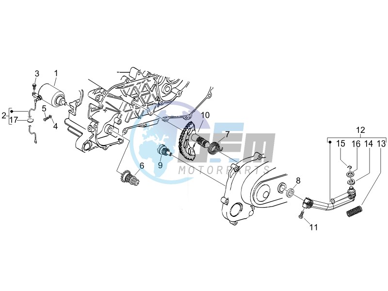 Starter - Electric starter