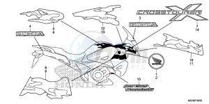 VFR1200XDLE CrossTourer ED drawing MARK