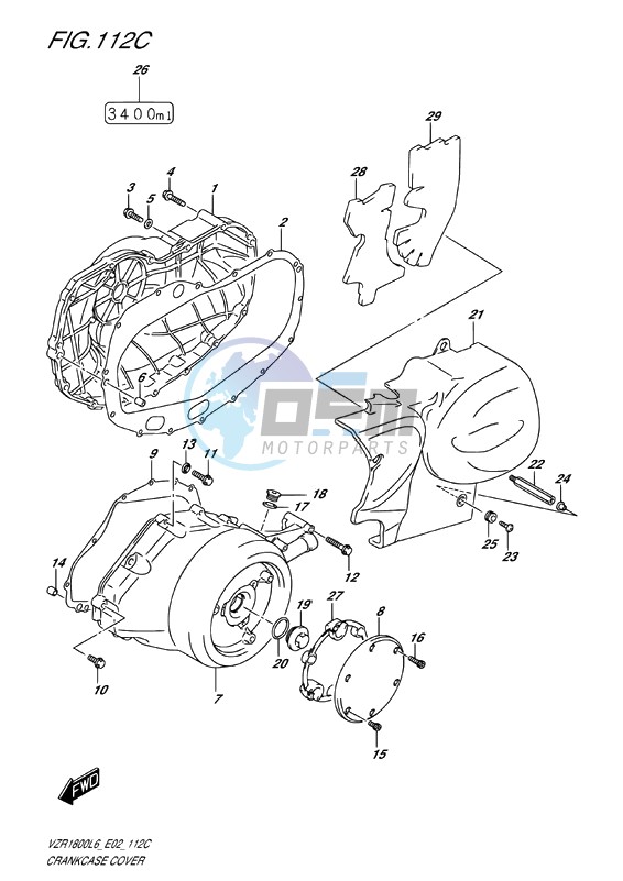 CRANKCASE COVER