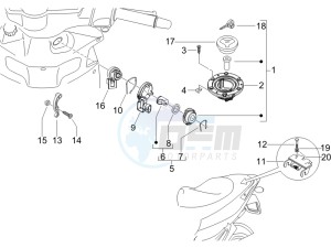 Runner 200 VXR 4t Race (UK) UK drawing Locks