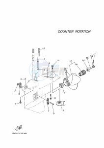 FL200C drawing PROPELLER-HOUSING-AND-TRANSMISSION-4