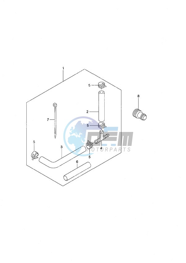 Water Pressure Gauge Install Kit