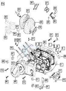 FUNSPORT_R_K8-L0 50 K8-L0 drawing Crankcase-cylinder