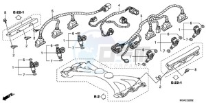 GL1800A SI - (SI) drawing INJECTOR