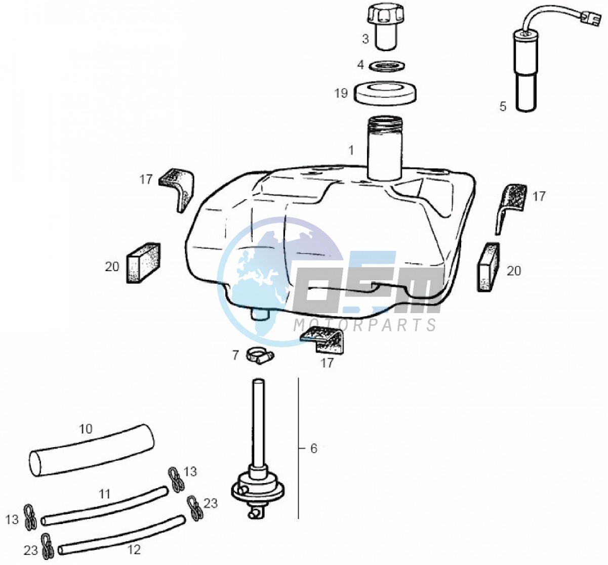 Fuel tank (Positions)