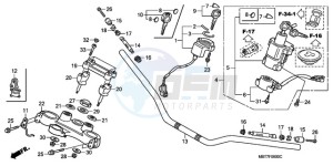 XL1000V9 F / CMF drawing HANDLE PIPE/TOP BRIDGE