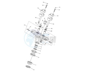 FZ8-N 800 drawing STEERING