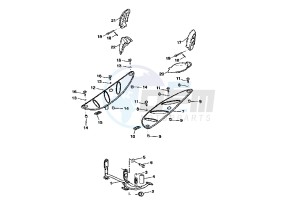 XQ MAXSTER 125 drawing STAND-FOOTREST