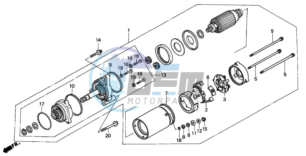 STARTING MOTOR