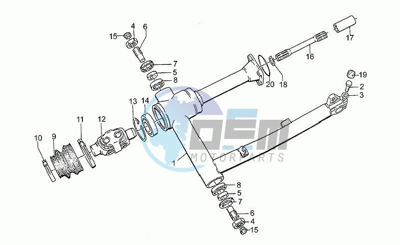 Swing arm