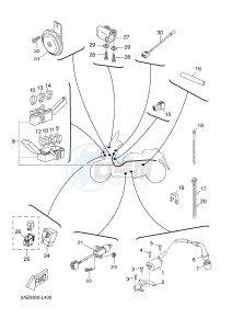 YP125RA (ABS) X-MAX125 ABS X-MAX125 ABS (2ABD) drawing ELECTRICAL 2