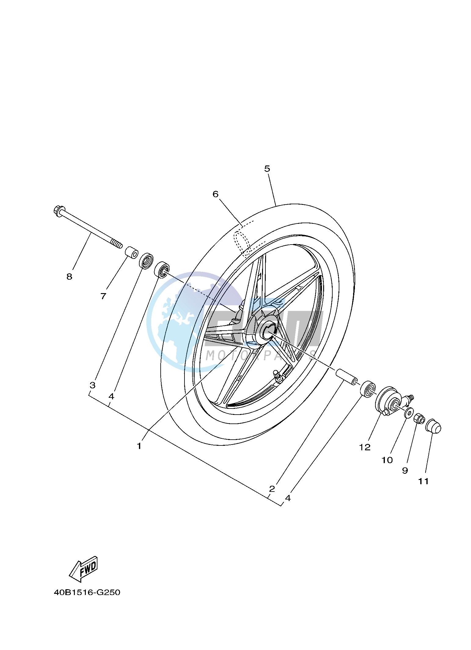 FRONT WHEEL