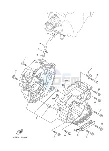 YBR125EGS (43BE) drawing CRANKCASE